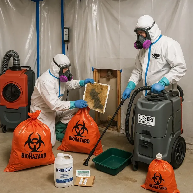 Contaminated Water Handling Protocols process in Allendale, SC