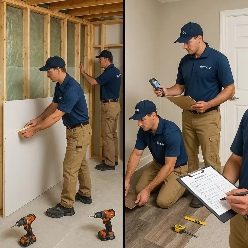 Repairs and Reconstruction process in Allendale, SC